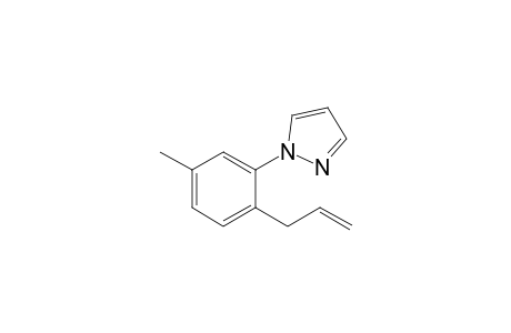 1-(2-Allyl-5-methylphenyl)-1H-pyrazole