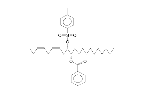 (9R,10R)-9-TOSYLOXY-10-BENZOYLOXY-3,6-HENEICOSADIYNE