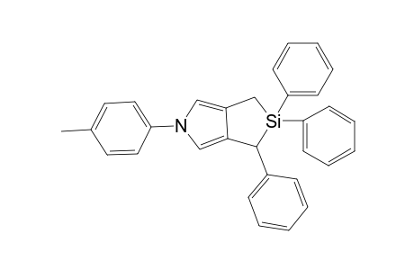 2-(p-Methylphenyl)-2,4,5,6-tetrahydro-4,5,5-triphenylsilylo[3,4-c]pyrrole