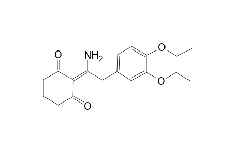 1,3-Cyclohexanedione, 2-[1-amino-2-(3,4-diethoxyphenyl)ethylidene]-