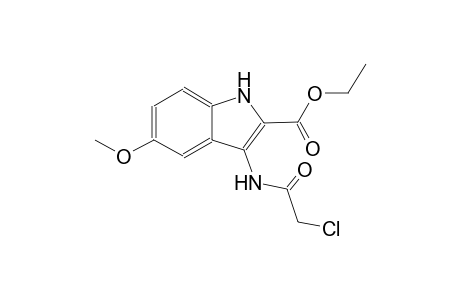 ethyl 3-[(chloroacetyl)amino]-5-methoxy-1H-indole-2-carboxylate