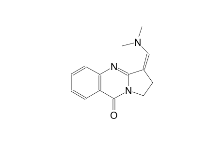 (3Z)-3-[(dimethylamino)methylene]-2,3-dihydropyrrolo[2,1-b]quinazolin-9(1H)-one