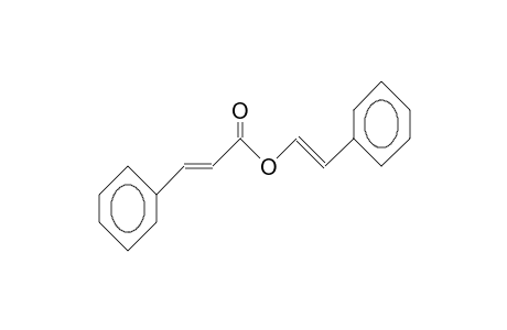 trans-Cinnamic acid, trans-styryl ester