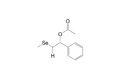 (R)-O-Acetyl-1-phenyl-2-(methylseleno)ethanol
