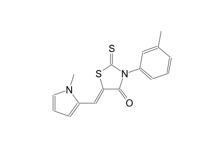 (5Z)-3-(3-methylphenyl)-5-[(1-methyl-1H-pyrrol-2-yl)methylene]-2-thioxo-1,3-thiazolidin-4-one