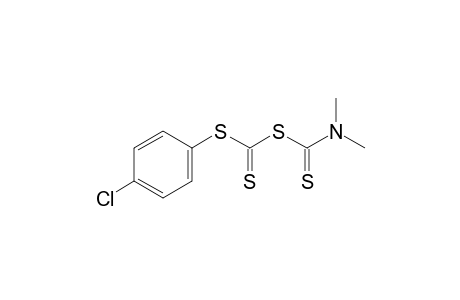 trithiocarbonic acid, anhydrosulfide with dimethyldithiocarbamic acid, p-chlorophenyl ester