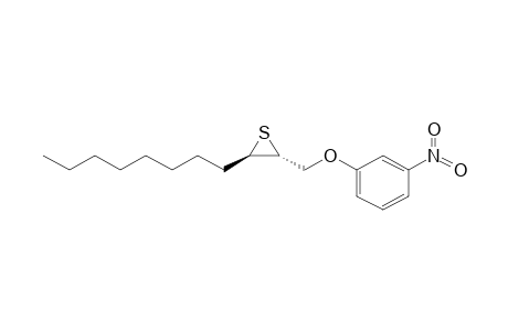 (2R,3R)-2-[(3-nitrophenoxy)methyl]-3-octyl-thiirane