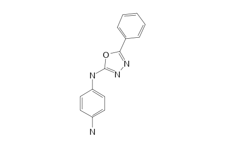2-PHENYL-5-(4-AMINO-PHENYLAMINO)-1,3,4-OXADIAZOLE