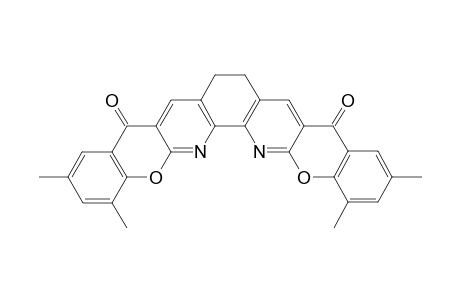 7,8-Dihydro-1,3,12,14-tetramethyl-5H,10H-bis[1]chromeno[2,3-b:3',2'-J][1,10]phenanthroline-5,10-dione