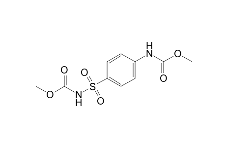 p-(carboxysulfamoyl)carbanilic acid, diemthyl ester