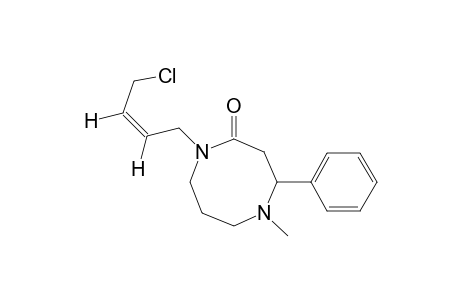 1-[(Z)-4-CHLOROBUT-2-ENYL]-5-METHYL-4-PHENYL-1,5-DIAZACYClOOCTAN-2-ONE