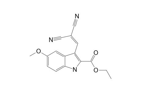 ETHYL-3-(2,2-DICYANOETHENYL)-5-METHOXY-INDOLE-2-CARBOXYLATE