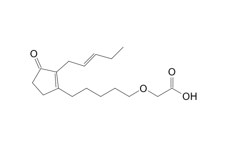 [5-(3-Oxo-2-pent-2-enylcyclopent-1-enyl)pentyloxy]acetic acid