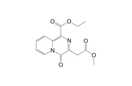 Methyl 1-(ethoxycarbonyl)-4-oxo-4H-pyrido[1,2-a]pyrazin-3'-yl)-acetate