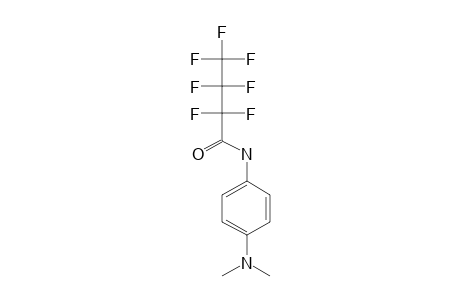 p-Phenylenediamine, N,N-dimethyl-N'-heptafluorobutyryl-