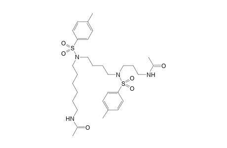 1,17-Diacetyl-5,10-di(p-toluenesulfonyl)-1,5,10,17-tetraazaheptadecane