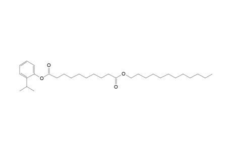 Sebacic acid, dodecyl 2-isopropylphenyl ester