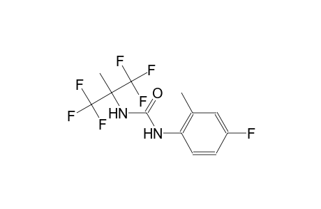 N-(4-fluoro-2-methylphenyl)-N'-[2,2,2-trifluoro-1-methyl-1-(trifluoromethyl)ethyl]urea