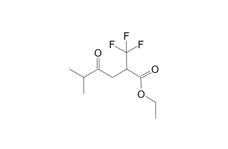 Ethyl 5-methyl-4-oxo-2-(trifluoromethyl)hexanoate
