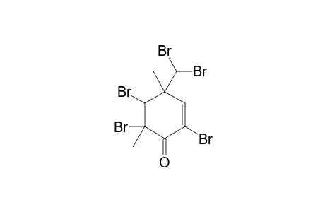 2,5,6-TRIBROMO-4-DIBROMOMETHYL-4,6-DIMETHYL-2-CYCLOHEXENONE