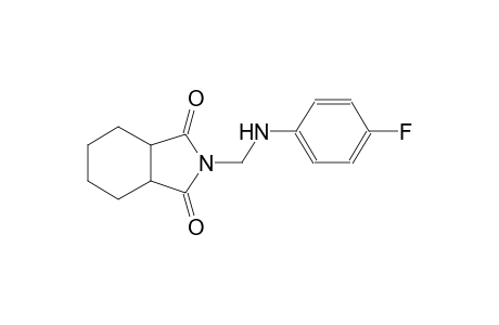 1H-isoindole-1,3(2H)-dione, 2-[[(4-fluorophenyl)amino]methyl]hexahydro-