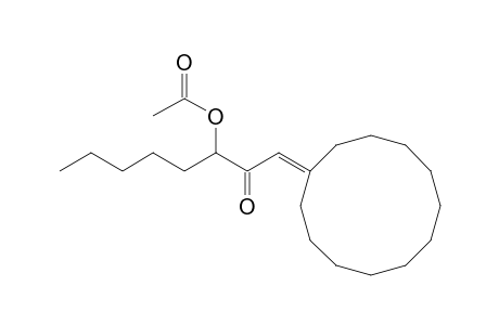 (1-cyclododecylidene-2-oxidanylidene-octan-3-yl) ethanoate