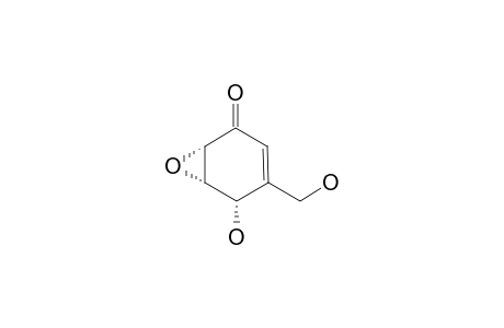 PARASITENONE;(4S,5S,6S)-5,6-EPOXY-4-HYDROXY-3-HYDROXYMETHYLCYCLOHEX-2-EN-1-ONE
