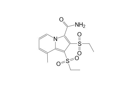 1,2-bis(ethylsulfonyl)-8-methyl-3-indolizinecarboxamide