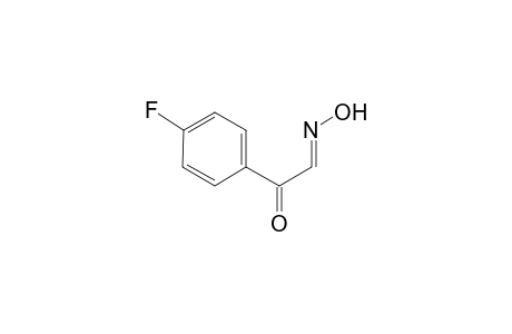 (1E)-(4-Fluorophenyl)(oxo)ethanal oxime
