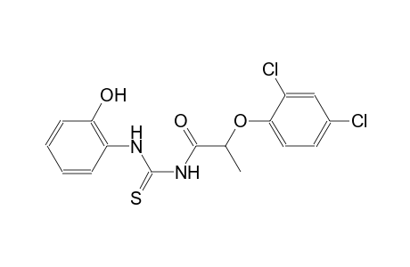 N-[2-(2,4-dichlorophenoxy)propanoyl]-N'-(2-hydroxyphenyl)thiourea