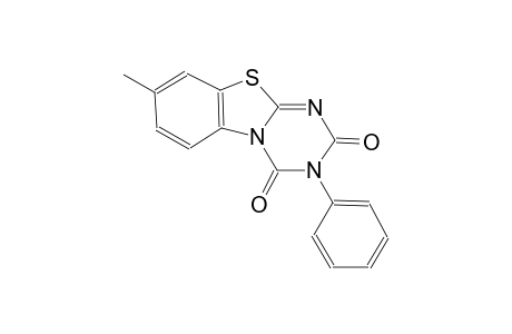 8-methyl-3-phenyl-2H-[1,3,5]triazino[2,1-b][1,3]benzothiazole-2,4(3H)-dione