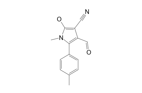 3-CYANO-2-HYDROXY-1-METHYL-5-(4-METHYLPHENYL)-PYRROLE-4-CARBOXALDEHYDE