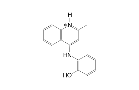 4-(2-hydroxyanilino)-2-methylquinolinium
