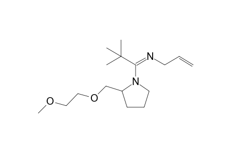 1-(t-Butyl)-1-{[2'-(methoxyethoxy)methyl]pyrrolidino}-2-aza-1,4-pentadiene