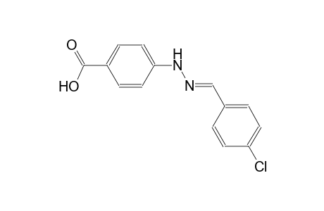 4-[(2E)-2-(4-chlorobenzylidene)hydrazino]benzoic acid