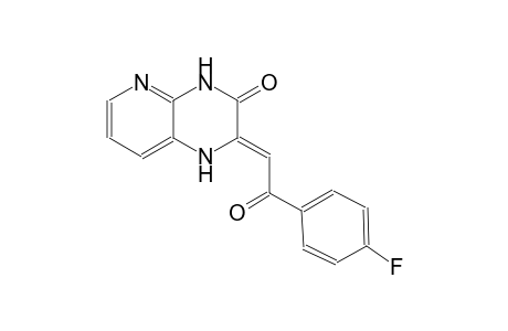 (2Z)-2-[2-(4-fluorophenyl)-2-oxoethylidene]-1,4-dihydropyrido[2,3-b]pyrazin-3(2H)-one