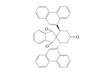 trans-2,6-Di(9-phenanthryl)spiro[cyclohexan-1,2'-indane]-1',3',4-trione