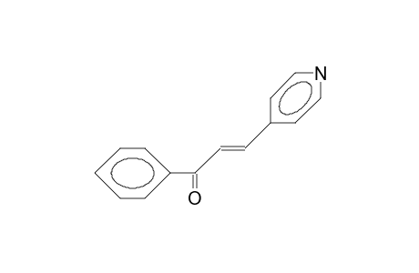 2-Propen-1-one, 1-phenyl-3-(4-pyridinyl)-