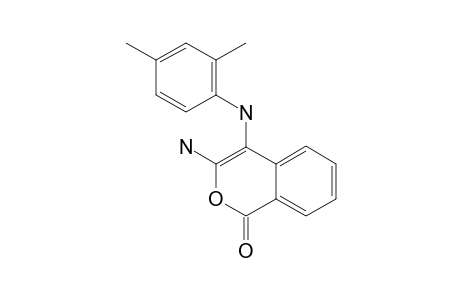 3-AMINO-4-(2,4-DIMETHYLPHENYLAMINO)-1H-ISOCHROMEN-1-ONE