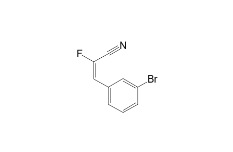 (E)-3-(3-Bromophenyl)-2-fluoroacrylonitrile