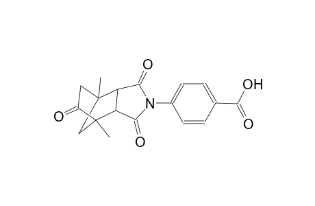 4-{1,7-dimethyl-3,5,8-trioxo-4-azatricyclo[5.2.1.0²,⁶]decan-4-yl}benzoic acid