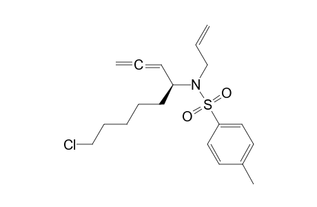 (S)-N-Allyl-N-(9-chloronona-1,2-dien-4-yl)-4-methylbenzenesulfonamide