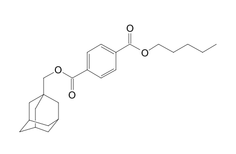 Terephthalic acid, 1-adamantylmethyl pentyl ester