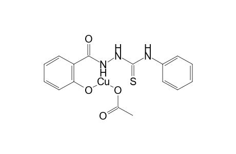 acetoxy-[2-[(phenylcarbamothioylamino)carbamoyl]phenoxy]copper