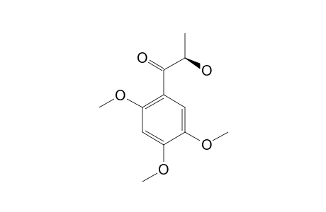 TATARINOID_A;(2-R)-1-(2,4,5-TRIMETHOXYPHENYL)-PROPAN-2-OL-1-ONE