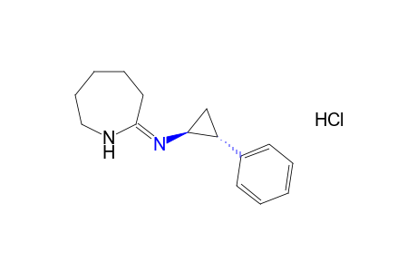 hexahydro-2-[(trans-2-phenylcyclopropyl)imino]-1H-azepin, monohydrochloride