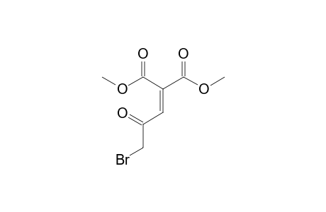 Methyl-(3'-bromo-2'-oxopropylidene)-propanedioate