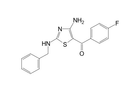 Methanone, [4-amino-2-[(phenylmethyl)amino]-5-thiazolyl](4-fluorophenyl)-