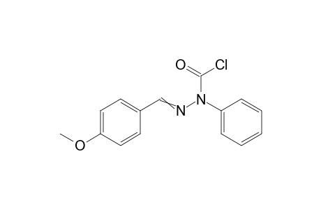 4-Methoxybenzaldehyde alpha-chloroformylphenylhydrazone