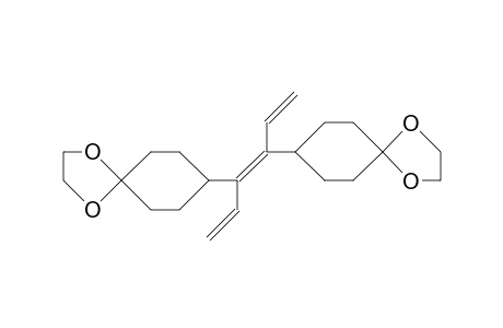 trans-3,4-Bis-(4,4-ethylenedioxycyclohexyl)hexa-1,3,5-triene